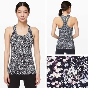 LULULEMON Cool Racerback II Size 2 Floral Spritz Multi